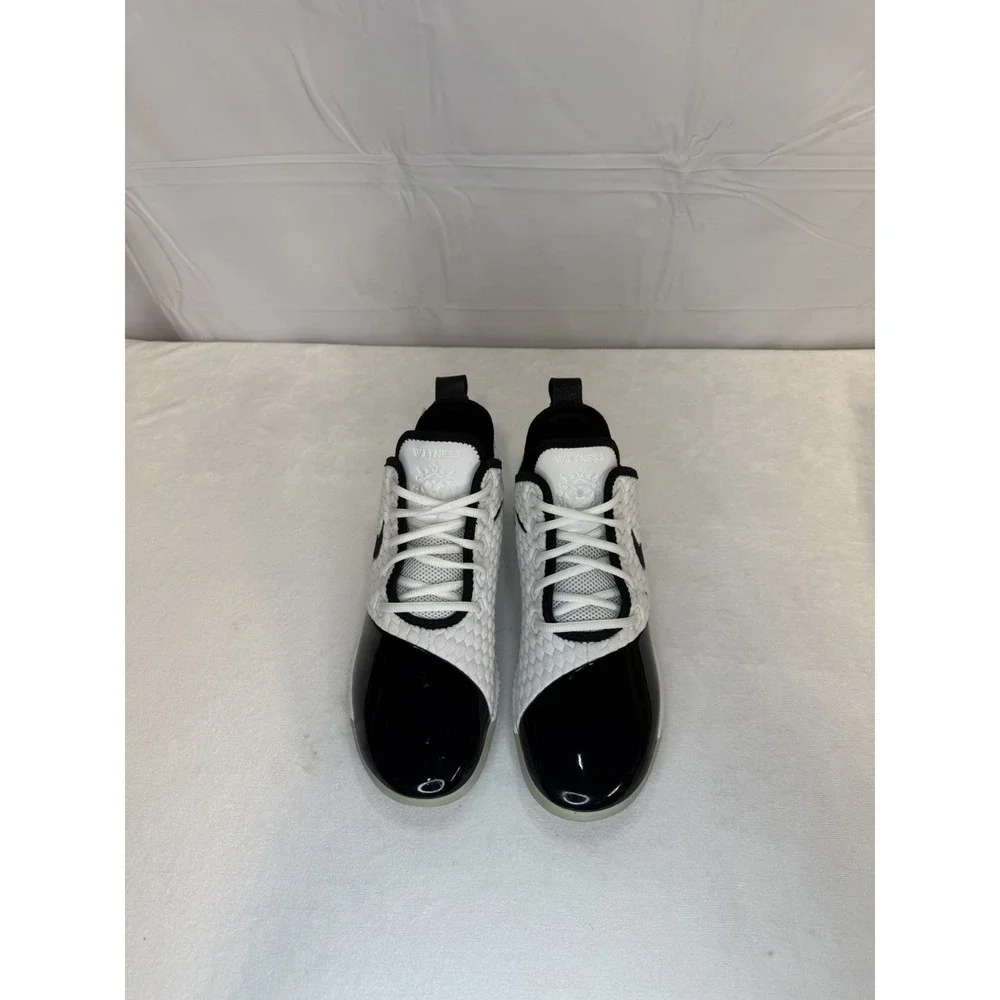 Nike LeBron Witness 3 BQ9819-100 Concord Mens 9 Basketball Sneakers Black White